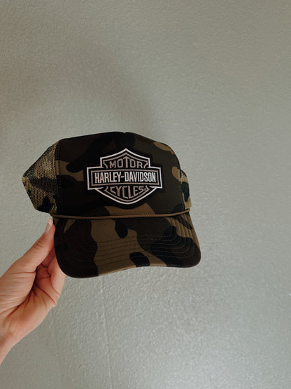 Camo Harley Hat